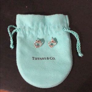 Tiffany & Co Elsa Peretti Open Heart Earrings